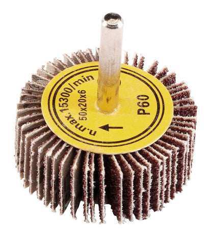 Draper 50 X 20MM FLAP WHEEL 60GRIT 76452 Abrasive Flap Wheels
