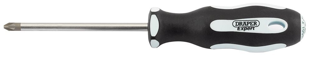 Draper NO.2X100MM PZTYPE S/DRIVER PKD 34999 Soft Grip PZ TYPE Screwdrivers