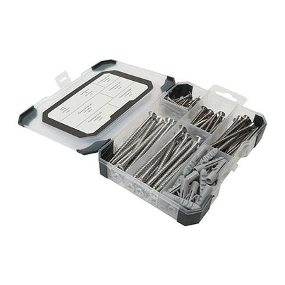 TIMCO Mix Screws Plug Drill Bit SS 251pcs Pack 1