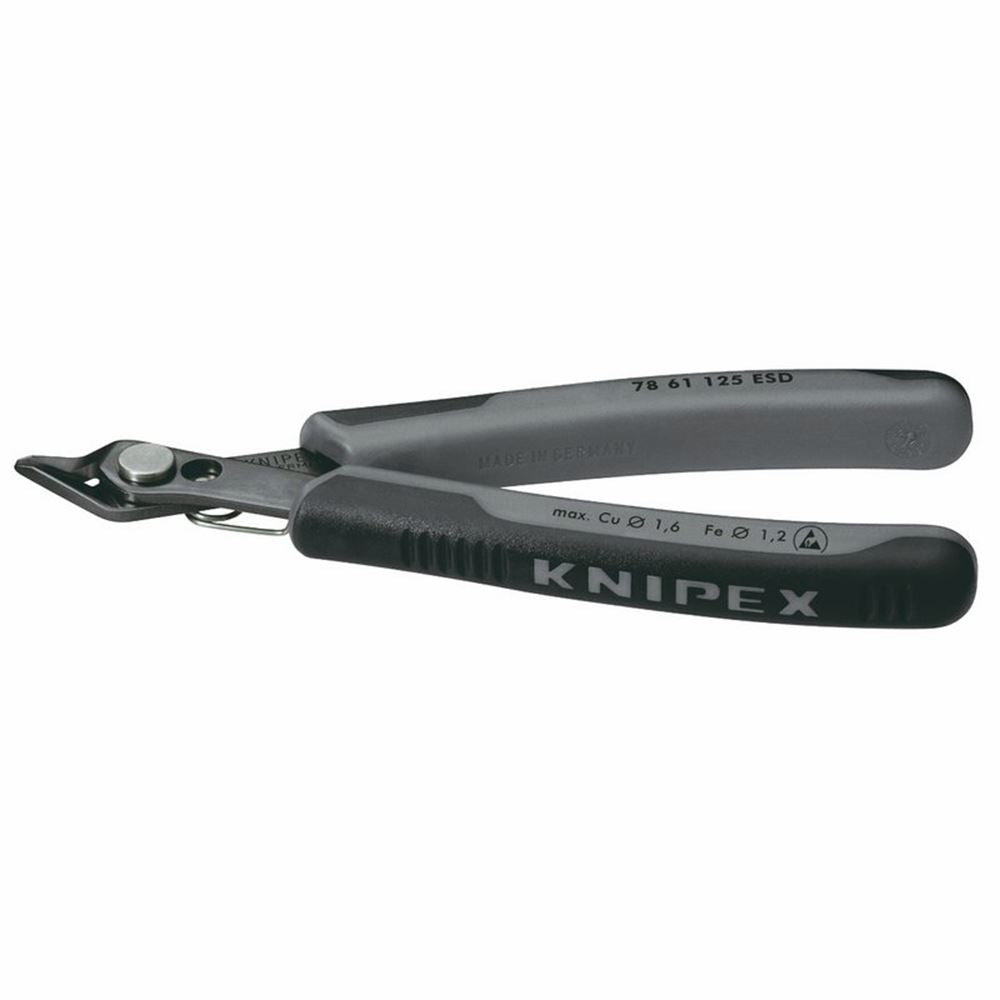 37070 Draper ESD SUPER KNIPS SPRING ST125MM 78 61 125 ESDSB Knipex Professional Trade DIY Workshop Garage Use