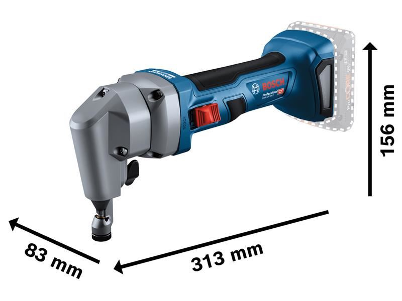 BSH GNA 18V-16 E Professional Nibbler 18V Bare Unit