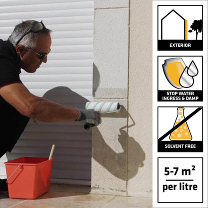 Sika 402 WaterSeal Masonry Water Repellent Sealer 5L Brick Stone Render