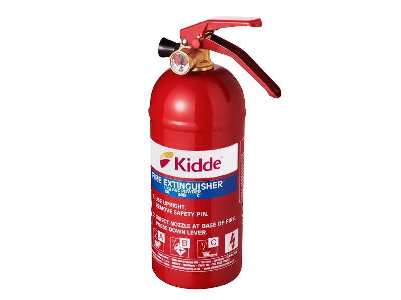 Kidde KS1KG Multipurpose Fire Extinguisher 1.0kg ABC