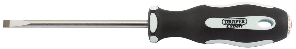 Draper 100X5.5MM PAR TIP S/DRIVER PKD 34973 Soft Grip Plain Slot Parallel Tip Screwdrivers