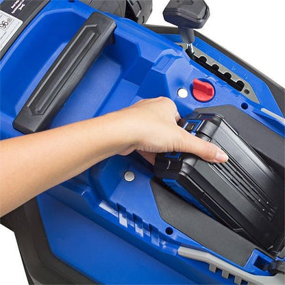 Hyundai HYM40LI380P Cordless Lawn Mower 40V 38cm Rear Roller Li-Ion Battery & Charger Garden Mower Garden Grass Cutting