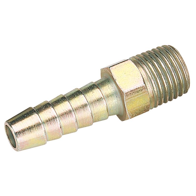 DRAPER 25799 - 1/4" BSP Taper 5/16" Bore PCL Male Screw Tailpiece (Sold Loose)