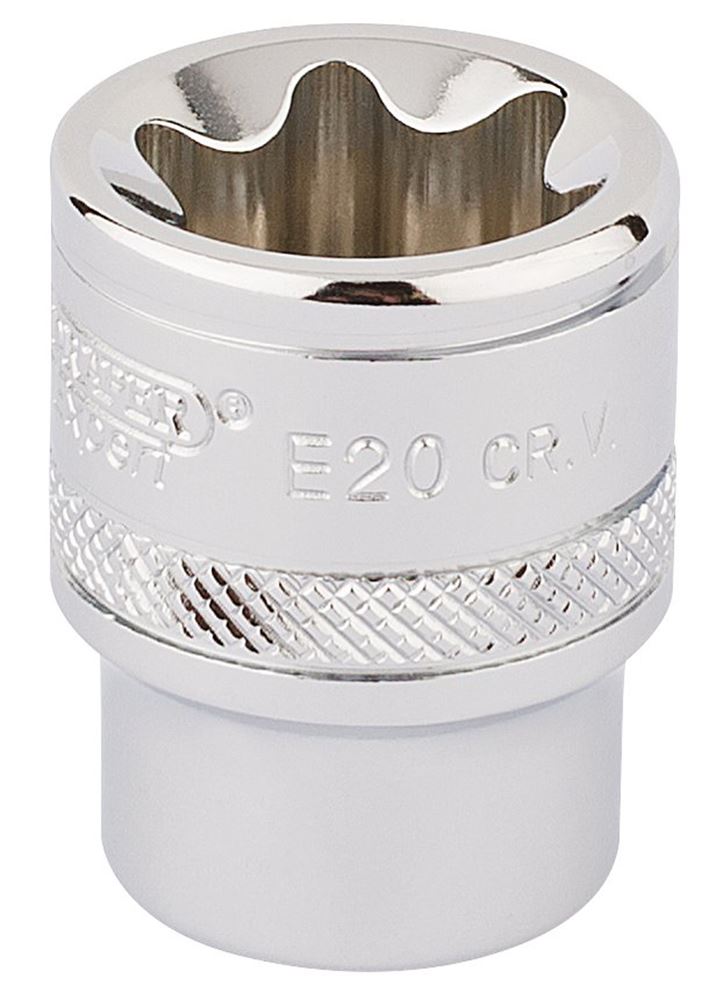 Draper E20 TX-STAR SOC.3/8DR.(PCKD) 34265 3/8" Sq. Dr. Draper TX-STARÂ® Sockets