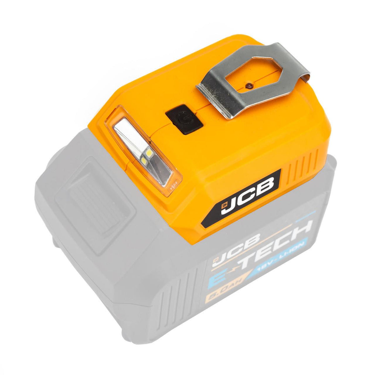JCB 21-18USB USB Adapter 18V 60lm LED Light 2x USB Ports Cordless USB Power Adapter Power Tool Adapter