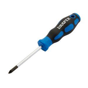 Draper NO.1 X 75MM PZ TYPE S/DRIVER 48926 Soft Grip PZ TYPE Screwdrivers