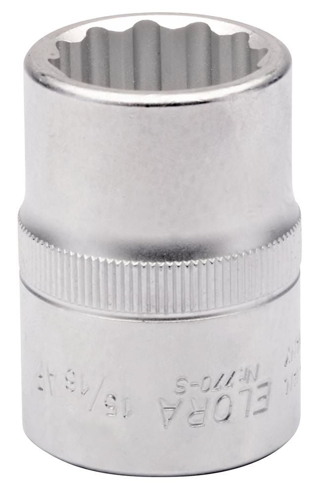 Draper 15/16AF BI-HEX SOCKET 3/4DR 00468 3/4" Sq. Dr. AF Bi-Hexagon Sockets
