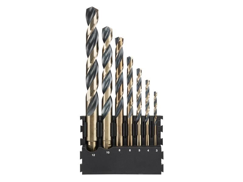 DeWalt DT20620 BLACK&GOLD HSS Drill Set, 7 Piece