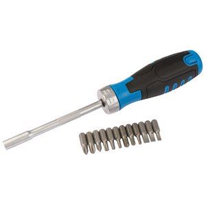 Draper 13PC RATCHET SCREWDRIVER 70442 70442 Ratchet Screwdriver (13 piece)