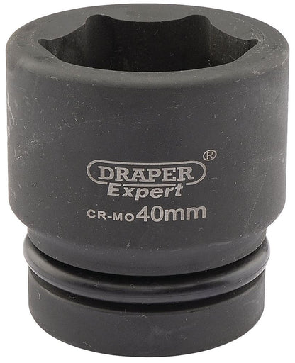 Draper 40MM IMPACT SOCKET 1DR 05120 HI-TORQÂ® Metric Impact Sockets, 1" Sq. Dr.