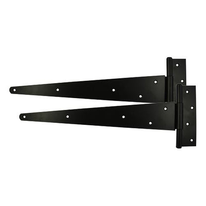TIMCO Strong Tee Hinge Pair Black 10" Black Pack 1