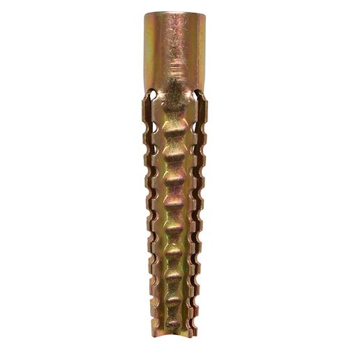 TIMCO Metal Expansion Plug - ZYP 6.0 x 32 Gold Pack 100