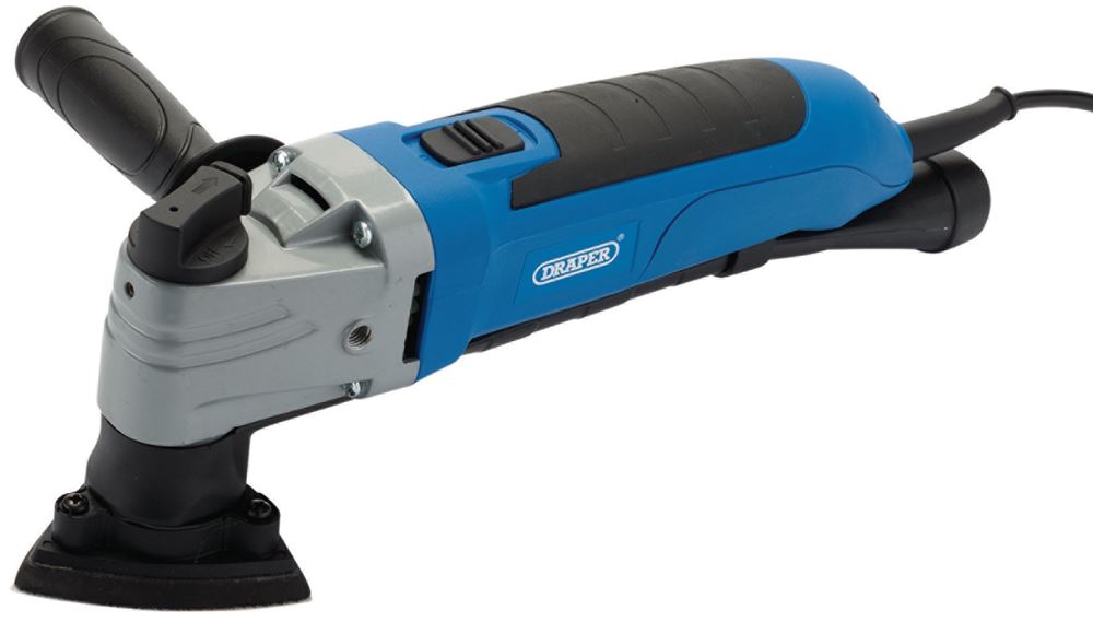 Draper D 400W QC OSC MULTI TOOL 3DEG 78429 78429 230V Quick Change Oscillating Multi-Tool, 300W