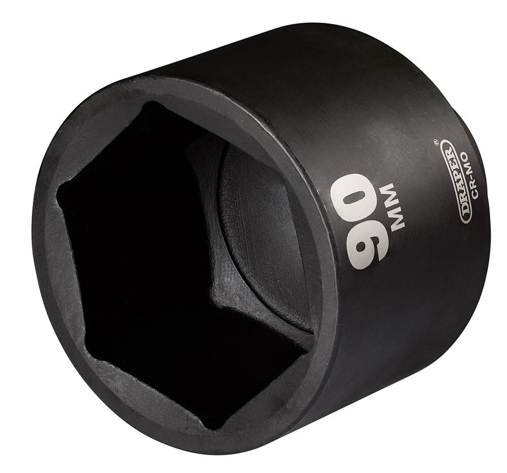 Draper 90MM IMP.DEEP SCKET 1DR 08527 HI-TORQÂ® Deep Impact Sockets, 1" Sq. Dr.