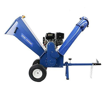 Hyundai HYCH1500E-2 Petrol Wood Chipper 420cc 4-Stroke Garden Shredder Mulcher Garden Shredder Mulcher