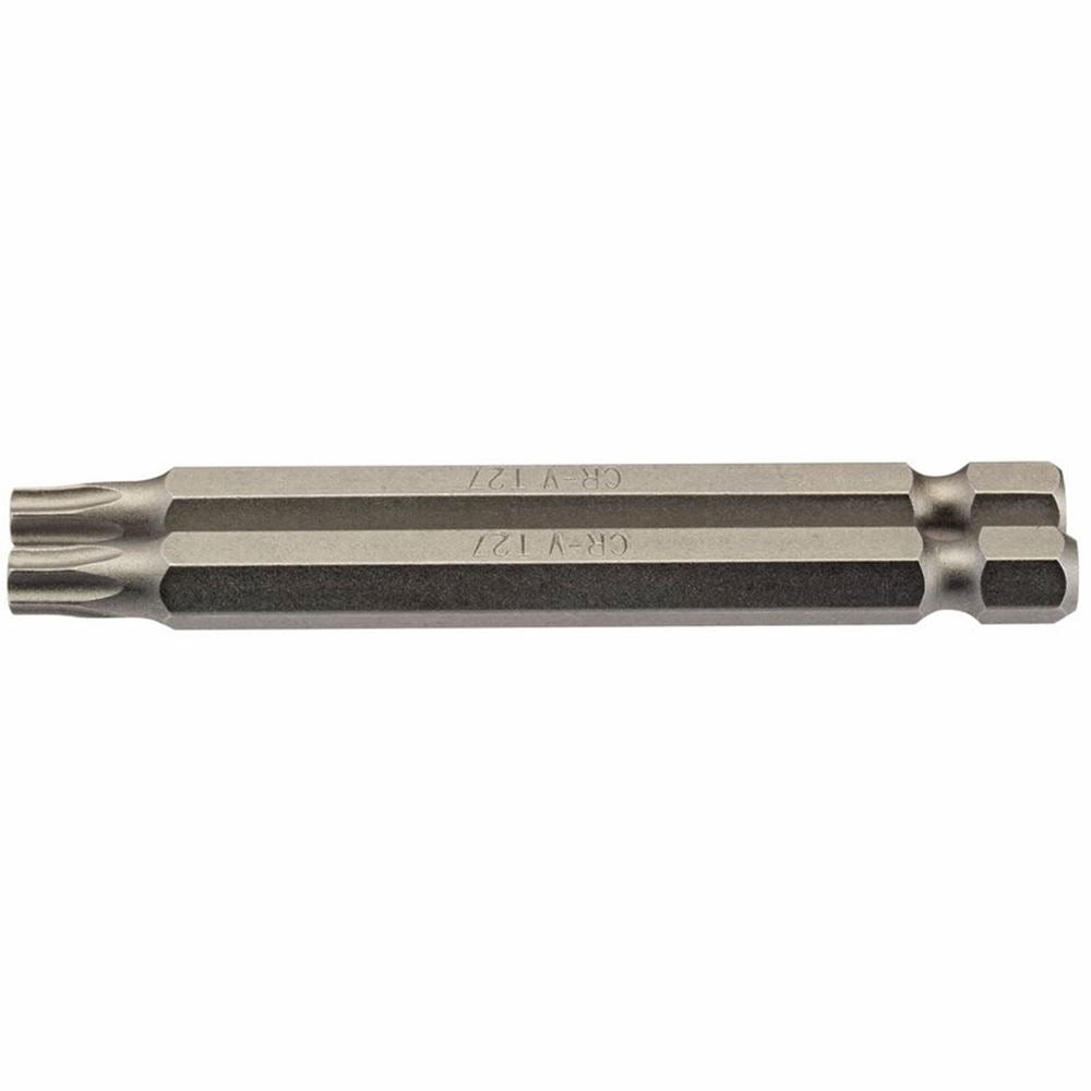 Draper 2PC 75MM T27 S/D.BIT 66851 1/4" hex. Draper TX-STARÂ® E Shank Insert Bits