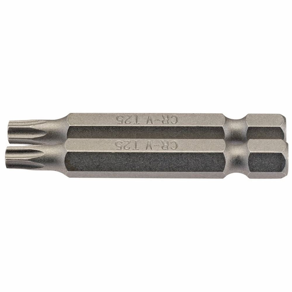 Draper 2PC 50MM T25 S/D BIT 66489 1/4" hex. Draper TX-STARÂ® E Shank Insert Bits