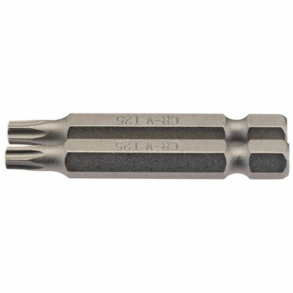 Draper 2PC 50MM T25 S/D BIT 66489 1/4" hex. Draper TX-STARÂ® E Shank Insert Bits
