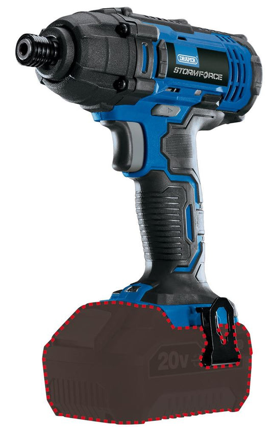 DRAPER 89520 - Draper Storm Force® 20V Cordless Impact Driver (Sold Bare)