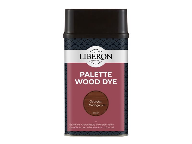 LIB Palette Wood Dye Georgian Mahogany 500ml