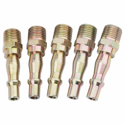 25832 Draper 1/4 Male Thread PCL Coupling Screw Adaptor (Pack of 5) A2593 PACKED Air Fittings Professional Trade DIY Workshop Garage Use
