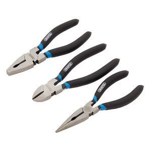 Draper 3 PIECE PLIERS SET 07056 Pliers Set (3 Piece)