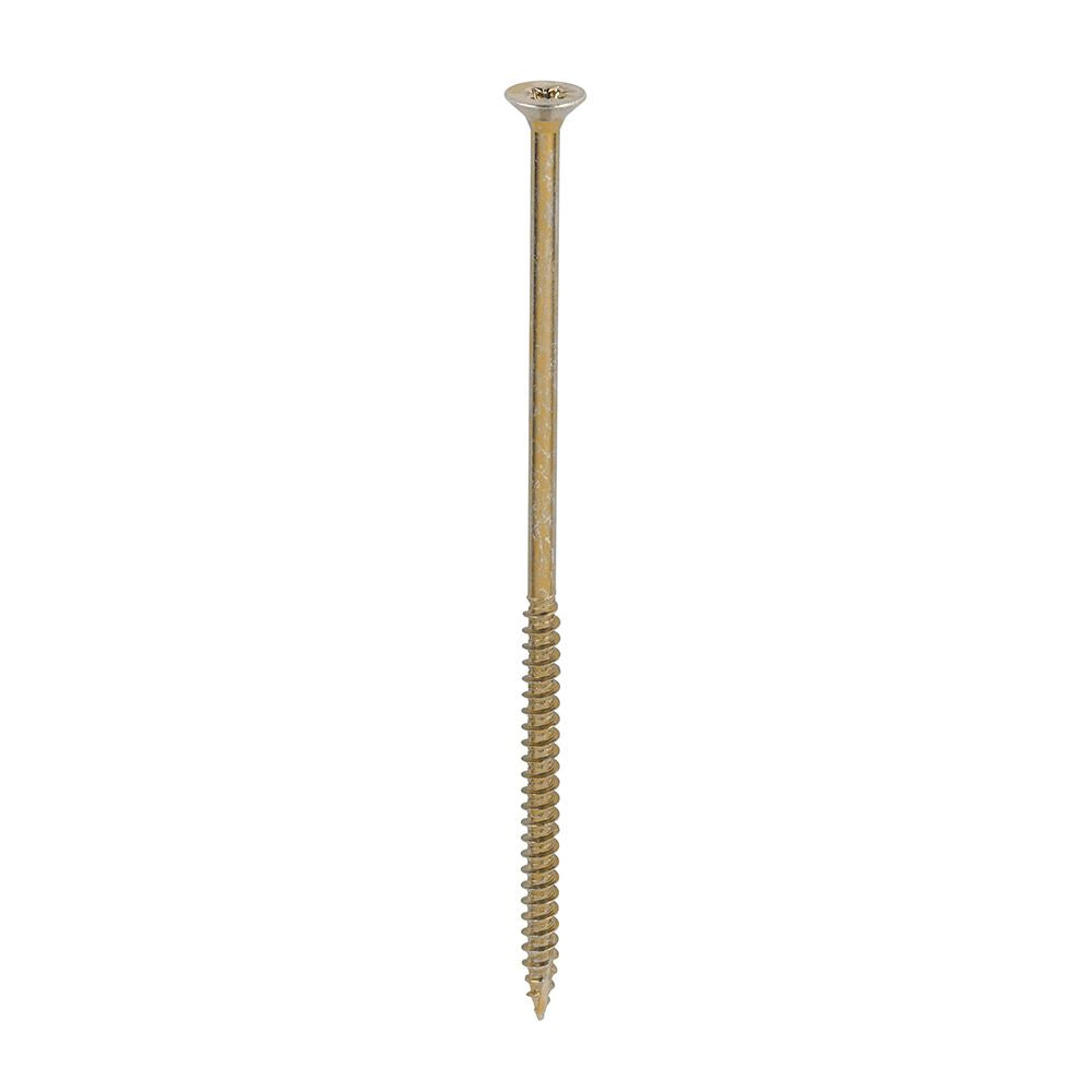 TIMCO Classic Screw PZ3 CSK ZYP 6.0 x 150 Gold Pack 100