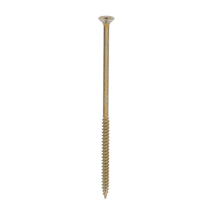 TIMCO Classic Screw PZ3 CSK ZYP 6.0 x 150 Gold Pack 100