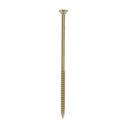 TIMCO Classic Screw PZ3 CSK ZYP 6.0 x 150 Gold Pack 100