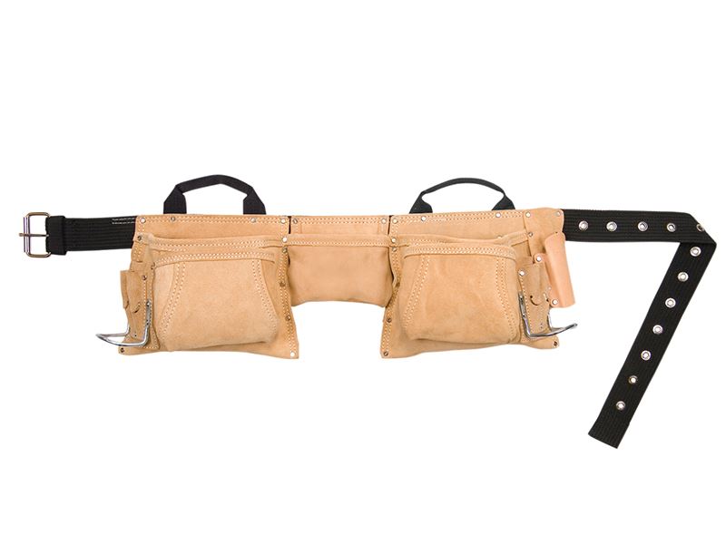 Kuny's AP-527X AP-527X Heavy-Duty Leather Work Apron 12 Pocket