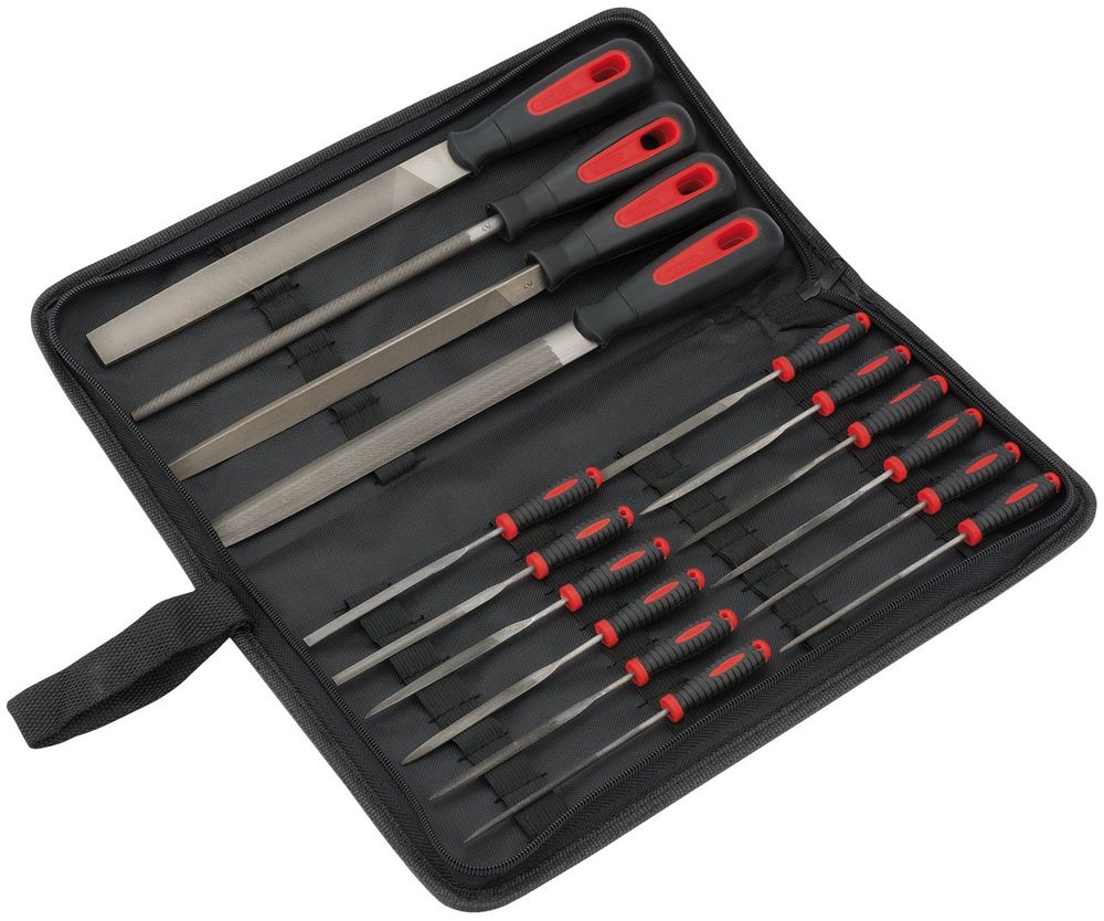 Draper 16PC FILE SET 68904 Draper Redlineâ„¢ File Set (16 Piece)