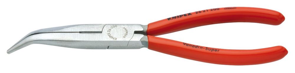 Draper SNIPE NOSE PLIER BENT 200MM 55598 Angled Long Nose Pliers