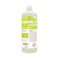 2Work Washing Up Liquid Lemon 1L