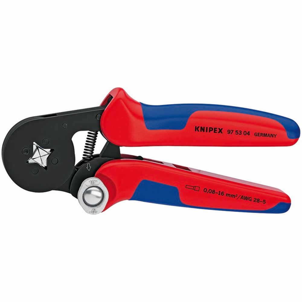 Draper 180MM CRIMPING PLIERS 78433 Self Adjusting Ferrule Crimping Pliers