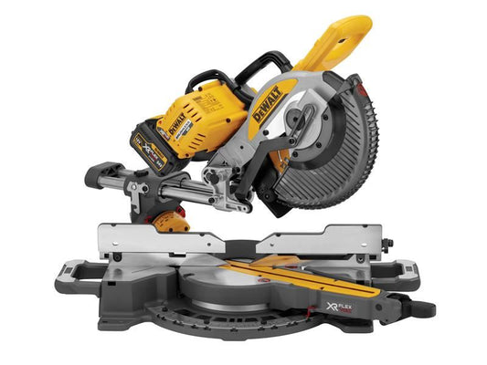 DeWalt DCS727T2-GB DCS727T2 XR FlexVolt Slide Mitre Saw 250mm 54V 2 x 2.0Ah Li-ion