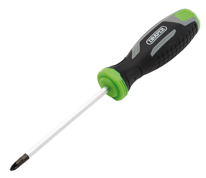 Draper PZ1X100MM POZI POUND THRU SCRE Pound Thru Pozi Soft Grip Screwdrivers