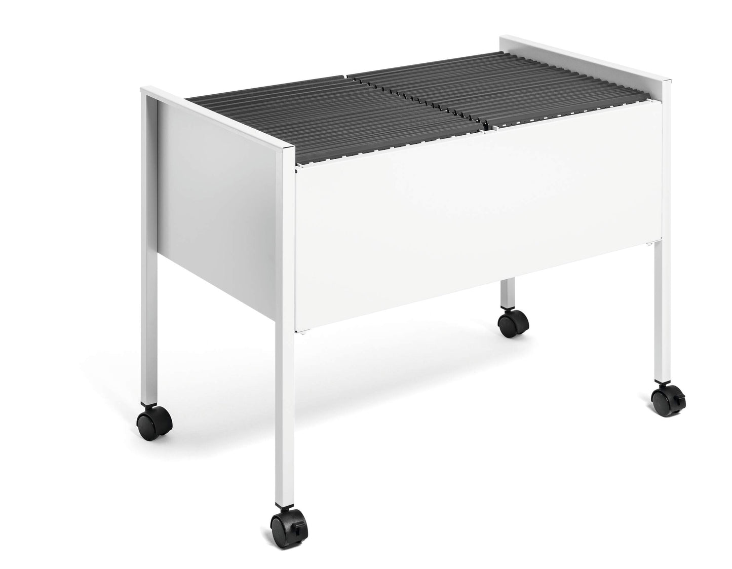 Durable ECO Universal Duo Suspension File Trolley | for 100 A4 Folders | Grey