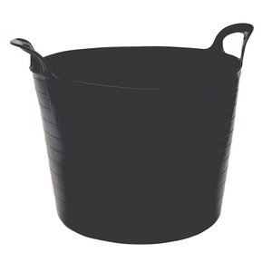 Draper 42L FLEXI.BUCKET-BLACK 43475 43475 Multi-Purpose Flexible Bucket, 42L Capacity, Black