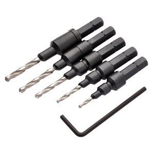 Draper COUNTERSINK SET - 5PCS 12431 12431 Countersink Bit Set (5 Piece)