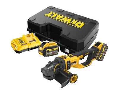 DeWalt DCG460X2XR FlexVolt Angle Grinder 54V 2 x 3.0Ah Li-ion