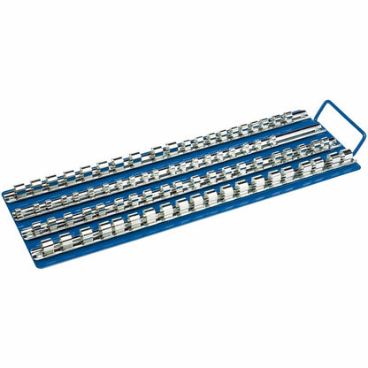 Draper 80 PIECE SOCKET RETAINING TRAY 29760 Socket Retaining Bar Carrier, 1/4", 3/8" & 1/2" Sq. Dr.