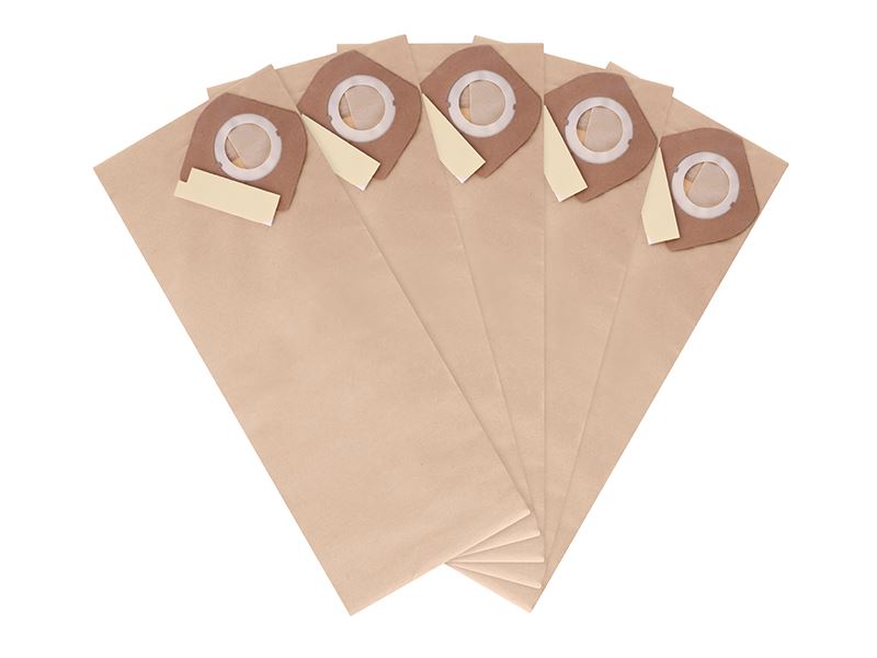 DeWalt DCV9401-XJ DCV9401 Replacement Paper Bags for DCV586M Dust Extractor (Pack 5)