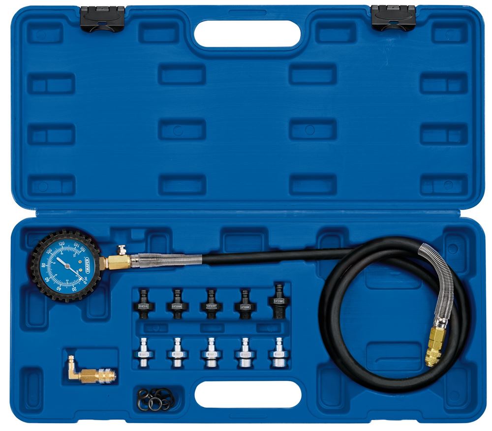 Draper OIL PRESSURE TEST KIT 35879 Oil Pressure Test Kit (12 Piece)