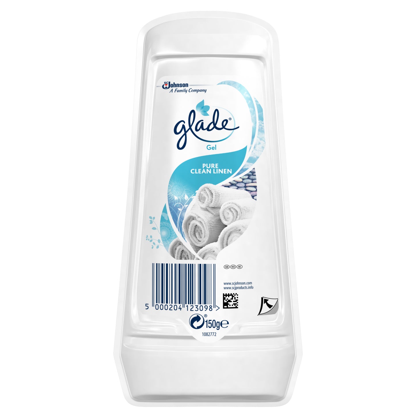 Glade Clean Linen Gel Air Freshener - Home Office Any Room Fragrance