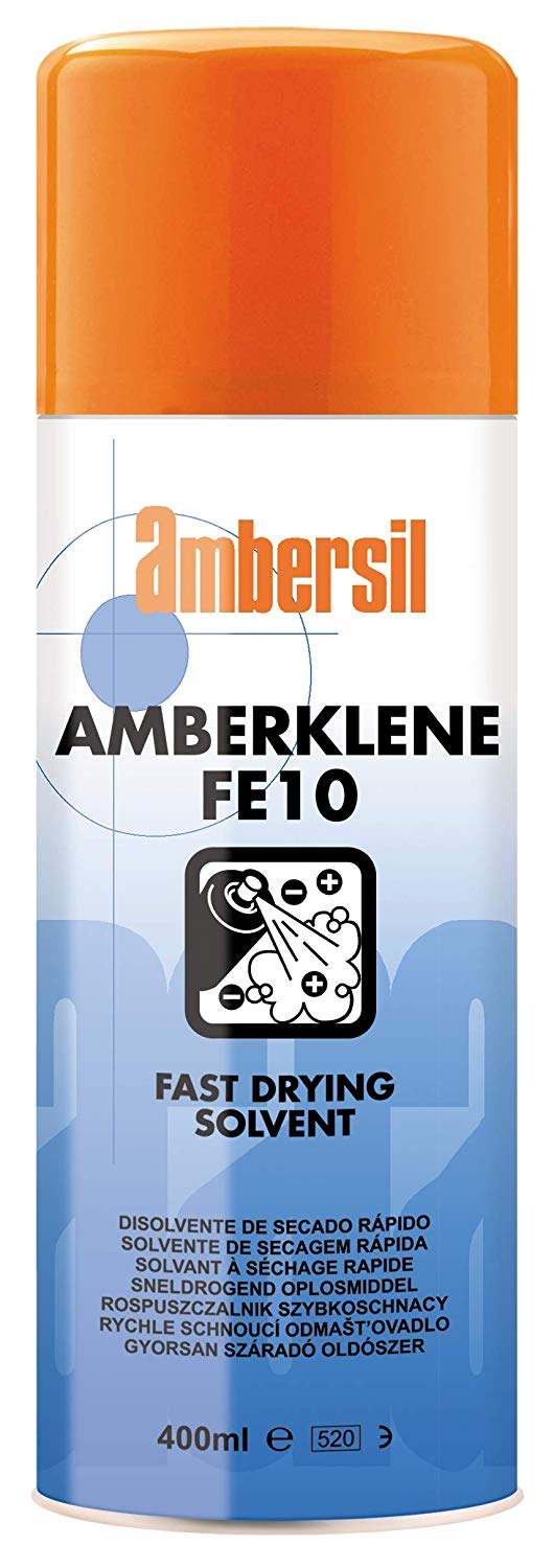 Ambersil 31553 Amberklene FE10 Fast Drying Multi-Purpose Solvent Degreaser 400ml