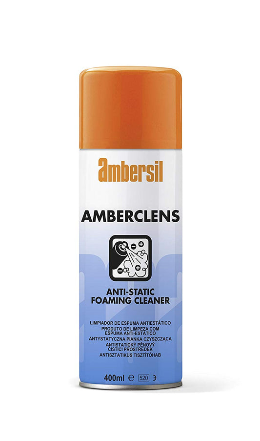 Ambersil 400ml Amberclens Aerosol Anti-Static Foaming Cleaner 31592