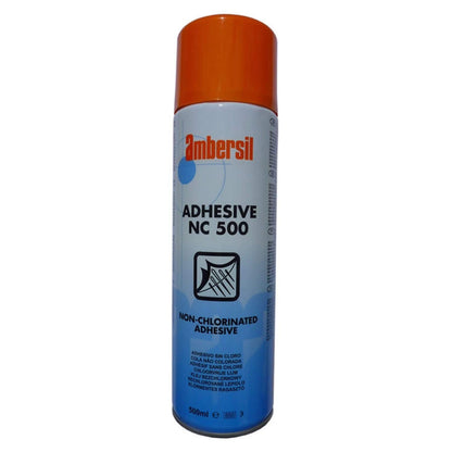 Ambersil 31623 NC 500 Non Chlorinated Spray Adhesive 500ml 2-4 Mins Tack Time